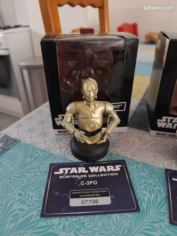 Star Wars Buste De Collection Altaya Comte Dooku Num 61 Collector's