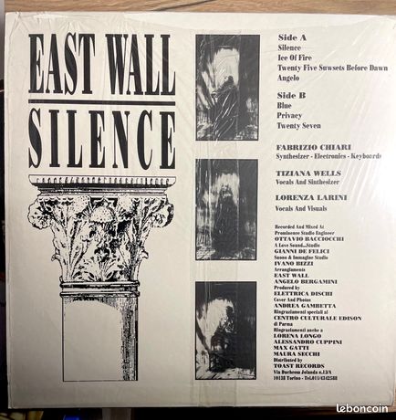East Wall ‎– Silence LP 1991 - CD - Musique