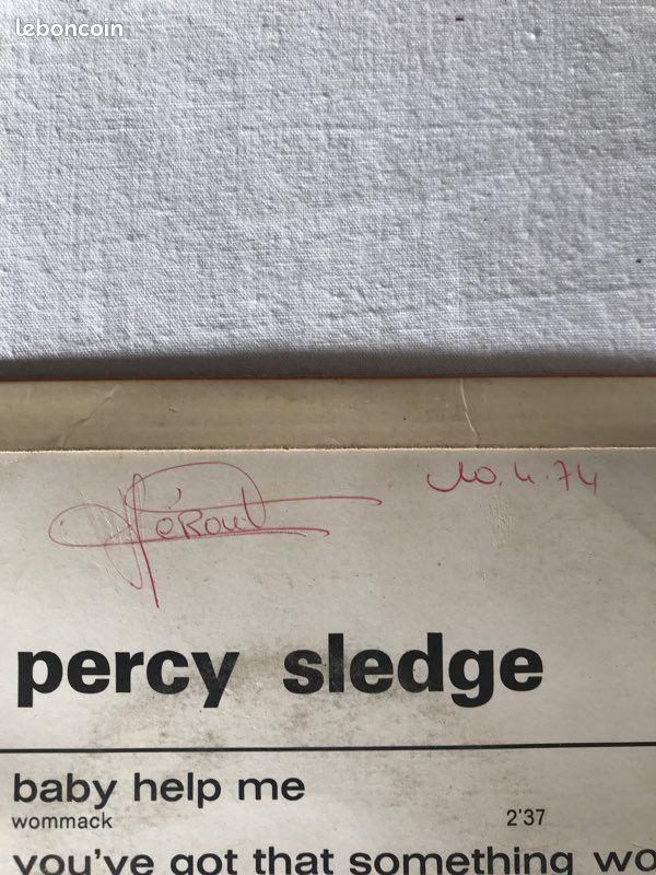 Percy Sledge EP 45 tours Atlantic records (image 3)