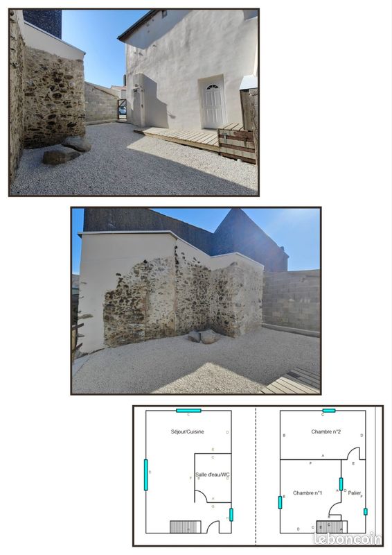 Maison 3 pièces 84 m² · à Moncoutant-sur-Sèvre · 84 m² · 800 €