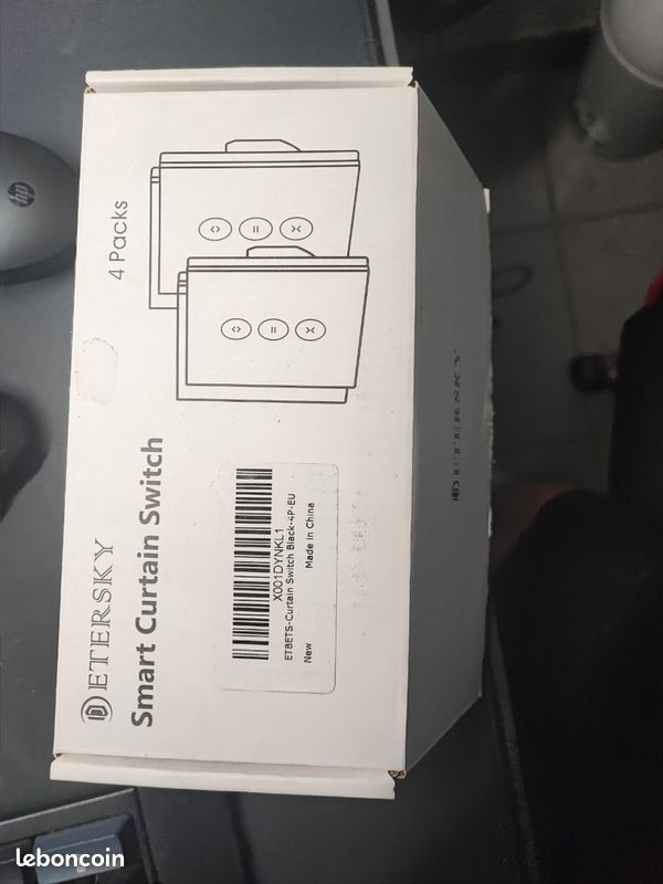 Pack interrupteurs volet roulant connecté (x4) (image 1)