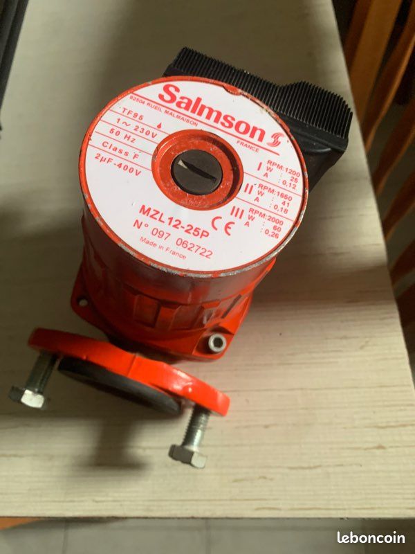 Pompe circulation Salmson (image 1)