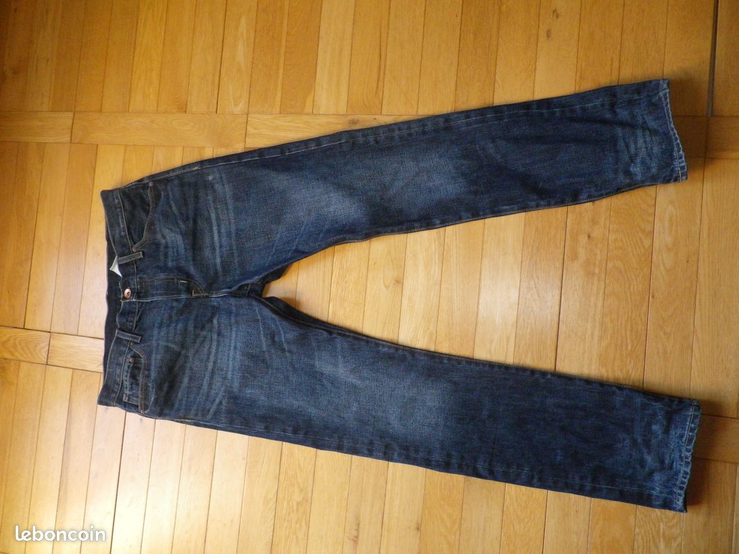 JEAN H&M 33/34 STRAIGHT REGULAR WAIST neuf (image 1)