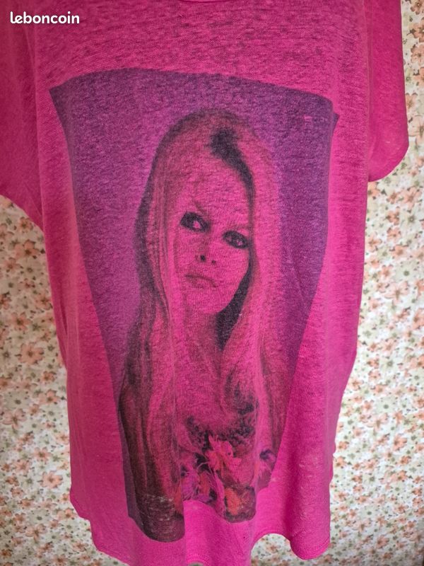 T-shirt Brigitte Bardot T unique (image 2)