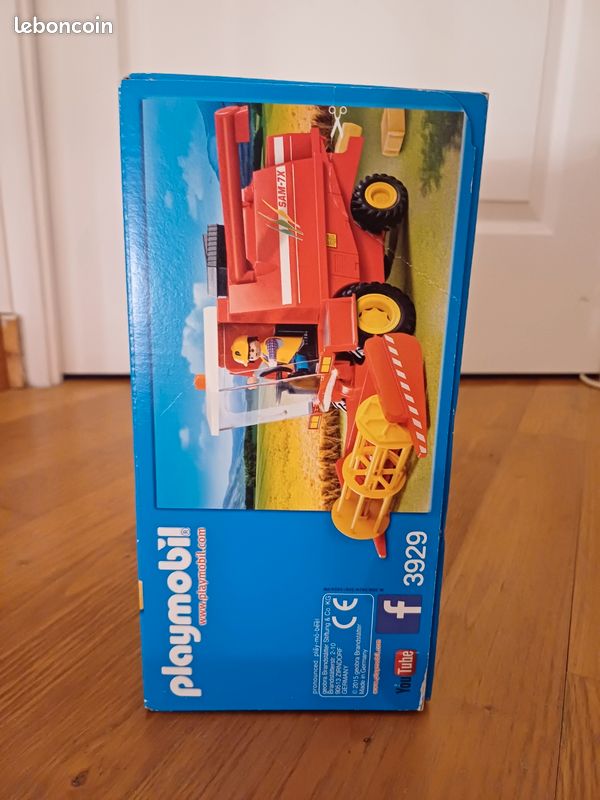 Playmobil 3929 – Moissonneuse-batteuse – Année 2000 – Occasion
