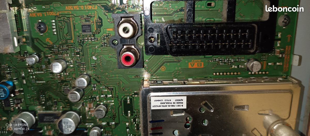 Carte Mère Pour Sony KDL-32S3000, Pièce Détachée D’occasion, Fonctionnelle