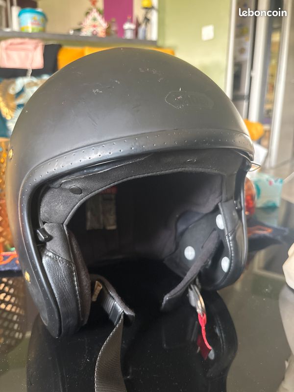 Casque jet vintage Shoei (image 1)