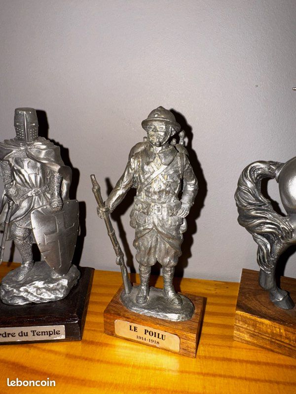 Lot De 5 Figurines En étain - Thème E.T., Occasion