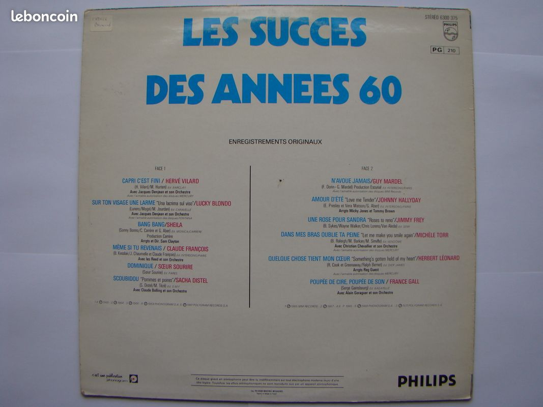 Le Succès des Années 60 (image 2)