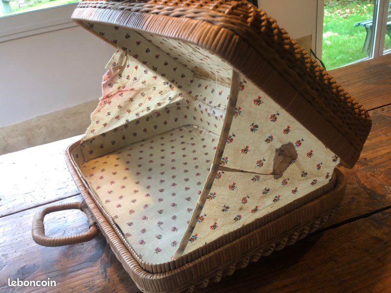 Valise en osier (image 5)