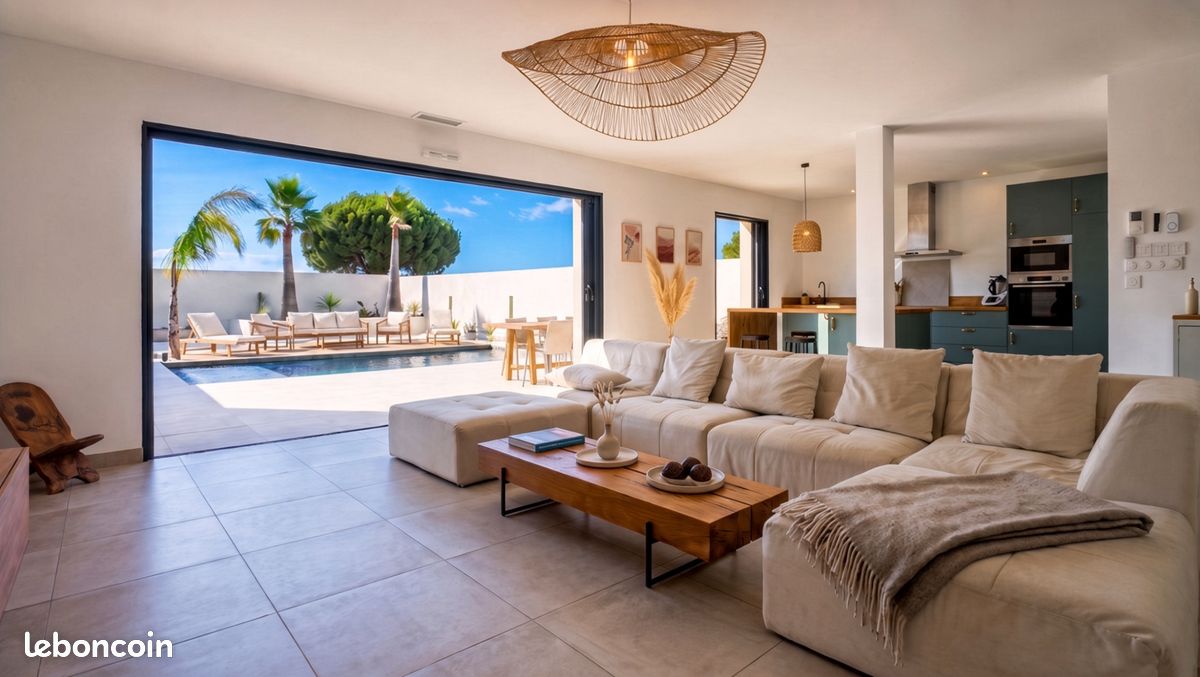 Villa contemporaine 2024 à 700 m de la mer • Piscine • Sans vis-à-vis (image 4)