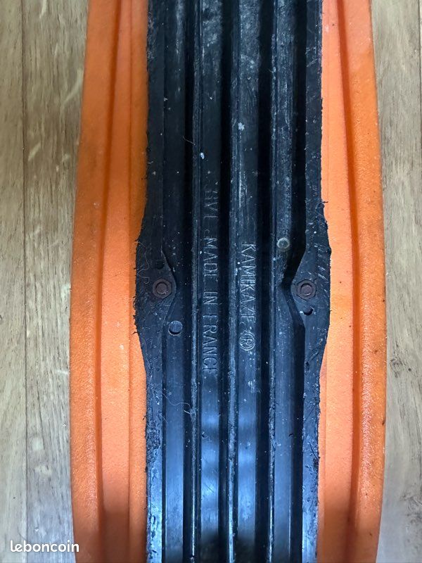Stakeboard KAMIKAZE Orange des 80's Collector Made in FRANCE - Sport & Plein air