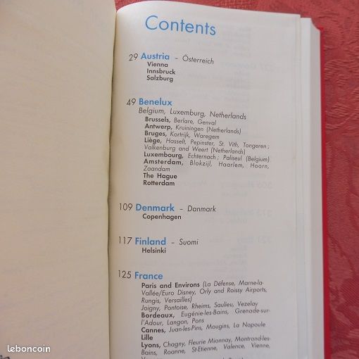 Guide rouge Michelin Europe 1994 (image 4)