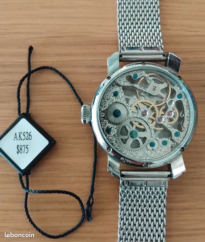 Montre Akribos XXIV Squeleton Montres Bijoux