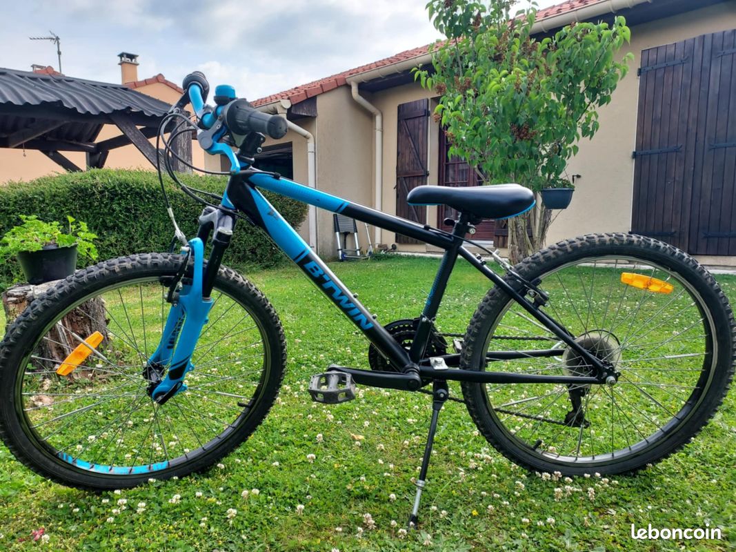 Jaune Fluo Selle Vtt 24 Pouces VTT 24 Pouces Garçon B'twin Jaune