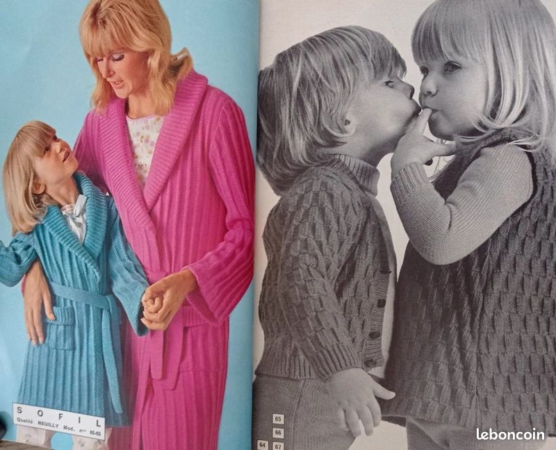 Collection Erka tricot N°42 vintage 1968 (image 11)