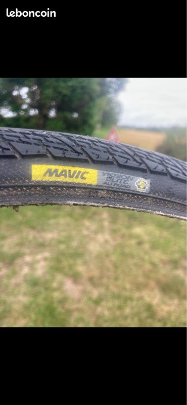 Pneu vélo route yksion elite allroad 30mm mavic noir