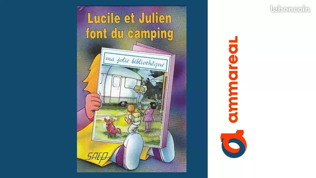 Lucile et Julien font du camping - Micheline Genzling (image 1)
