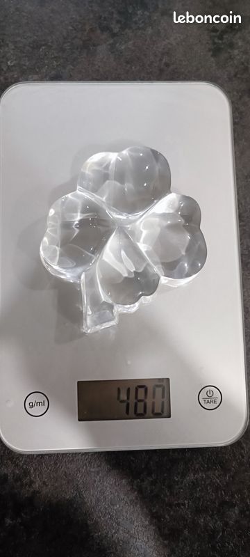 Trèfle crystal de baccarat (image 3)