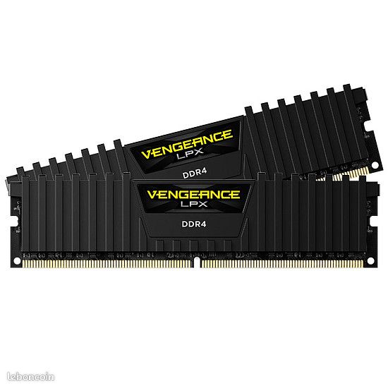 Corsair Vengeance LPX Black DDR4 4 x 4 Go 2133 MHz CAS 13 (image 1)