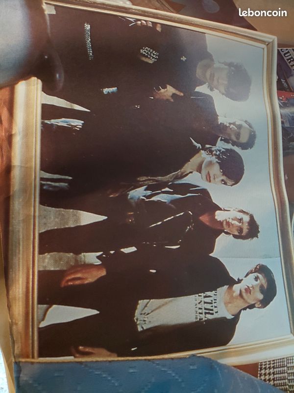 Affiche vintage originale de Strychnine qui sortait l'album "Jeux Cruels" en 1980 (image 3)