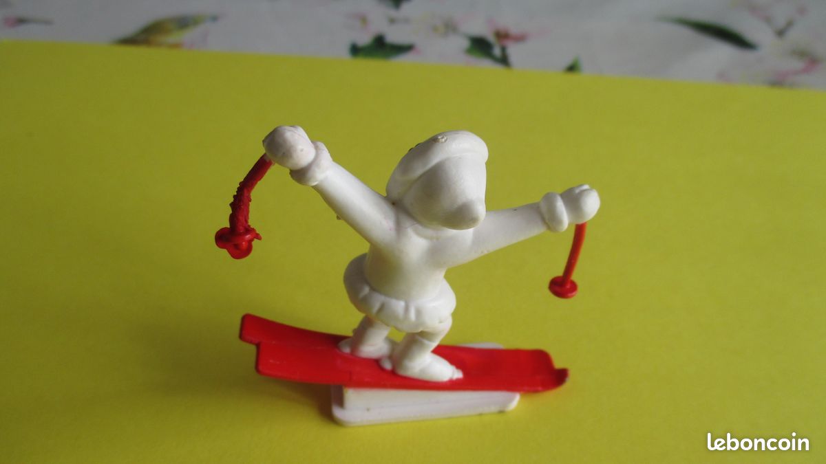 Porte-clés Figurine Publicitaire Gervais - Esquimau Entracte Cinéma Années 60