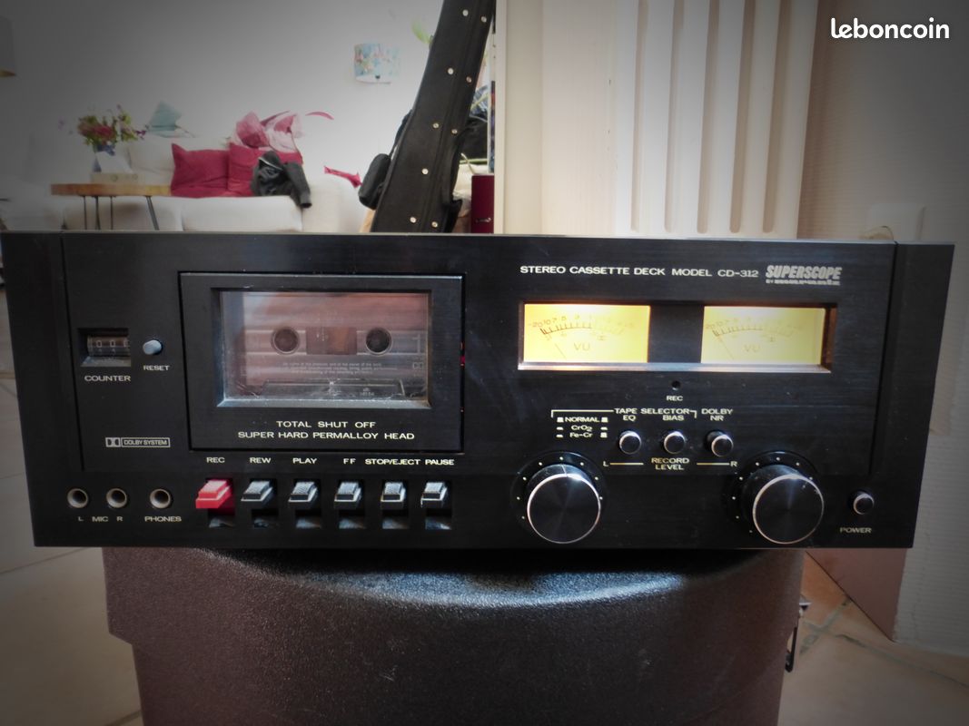 Lecteur 8 Pistes Marantz Superscope TDR-830 – Vintage Et Fonctionnel