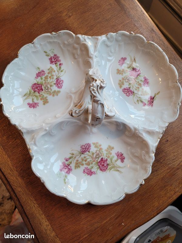 Plat mendiant porcelaine (image 1)