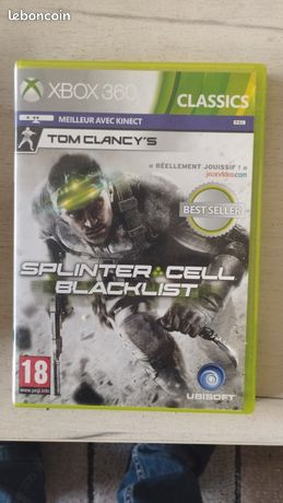 Splinter Cell Black List Classics Jeu XBOX 360 - Jeux vidéo