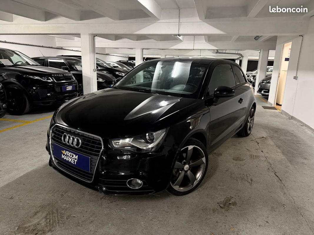 AUDI A1 1.2 86ch Ambition Luxe - 2013 - 128 000 km - CARPLAY - SUIVI COMPLET - REGULATEUR - SIEGES SPORT (image 1)