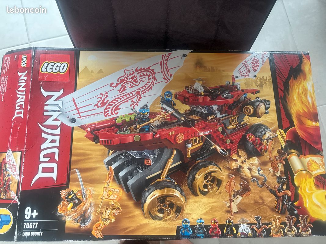Lego Ninjago land bounty 70677 QG des ninjas Jeux Jouets
