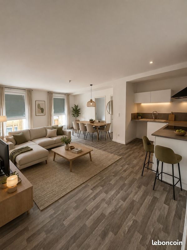 Appartement 3 pièces 78 m² · à Clouange · 77,9 m² · 1 060 €/mois