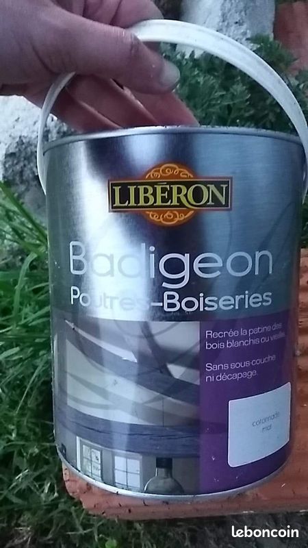 Badigeon poutres/boiseries neuf cotonnade mat (image 1)