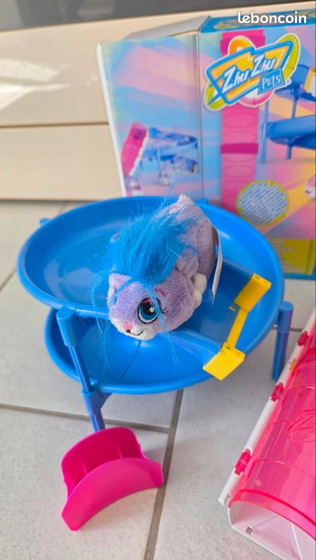 Spin Master Zhu Zhu Hamster Wheel And Tunnel Maison Zhu Zhu Pets