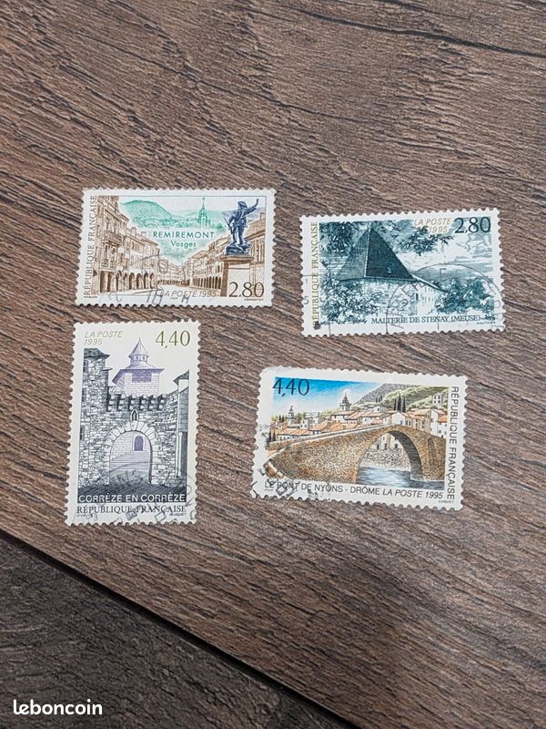 Timbres collection complète française (image 1)