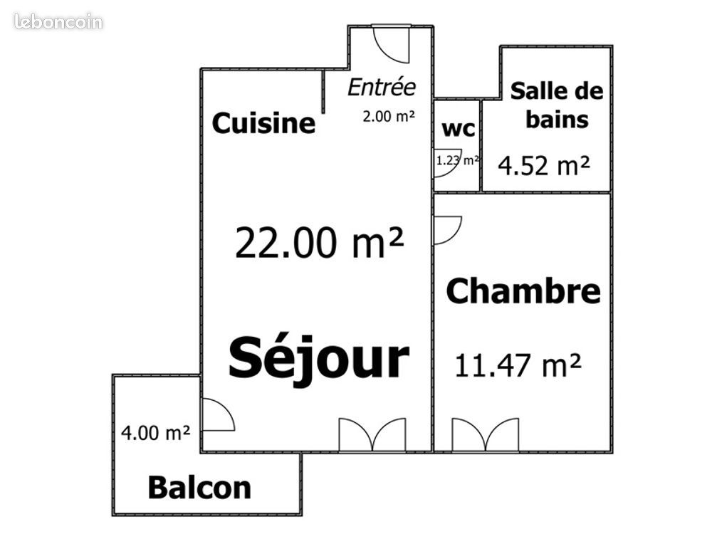 Appartement Vente 42m² Jean Macé (image 16)