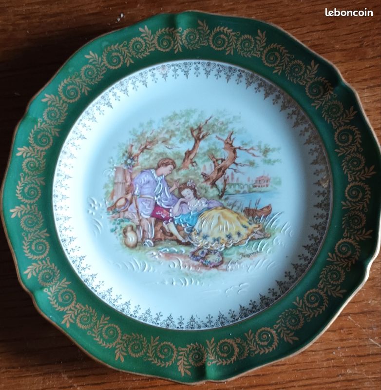Assiettes décoratives vintage (image 3)