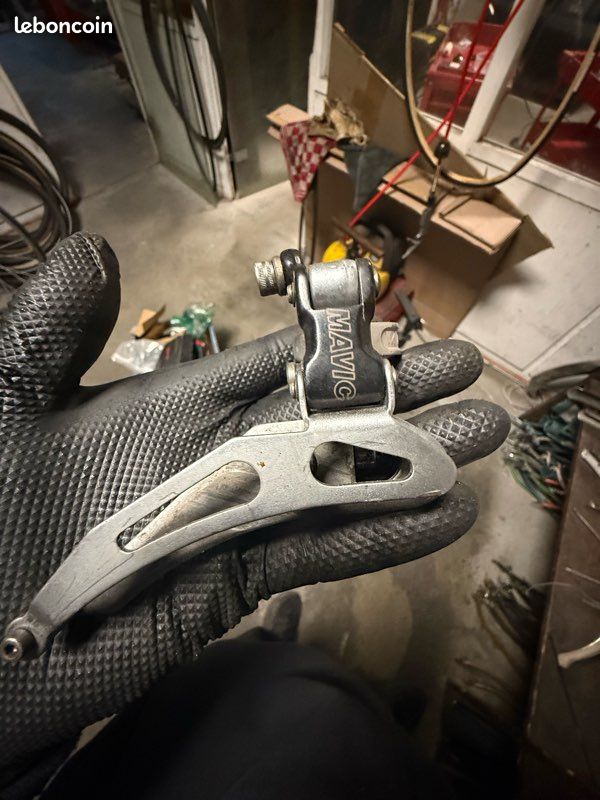 Dérailleur Avant Mavic 860 – Alliage Noir – Pour Vélo Course – Made In France