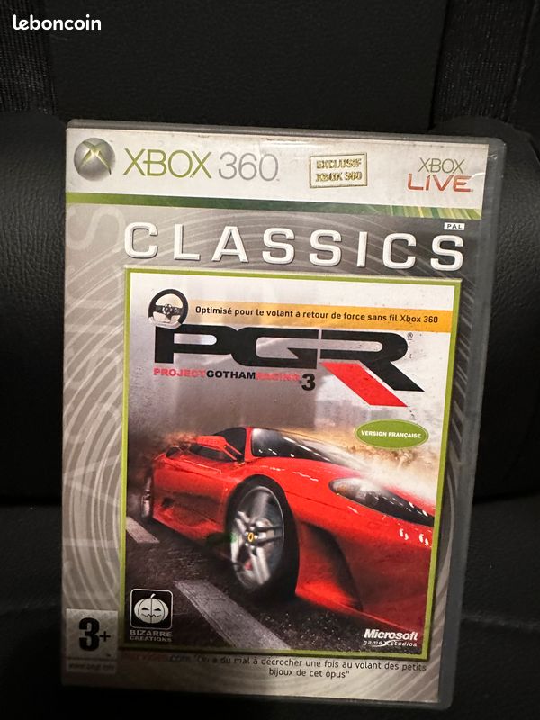 PGR PROJECT GOTHAM RACING 3 Xbox 360 (image 1)
