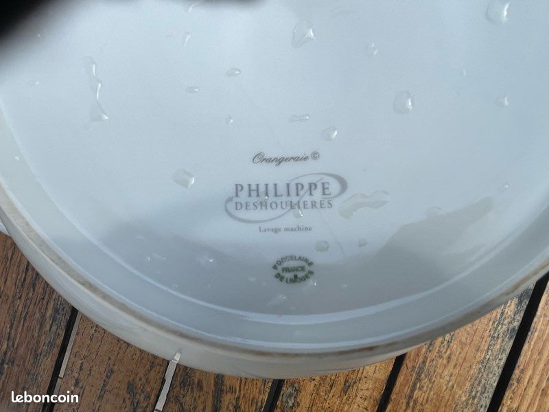 Soupière Philippe Deshoulières en porcelaine de Limoges, décor « Orangeraie » (image 5)