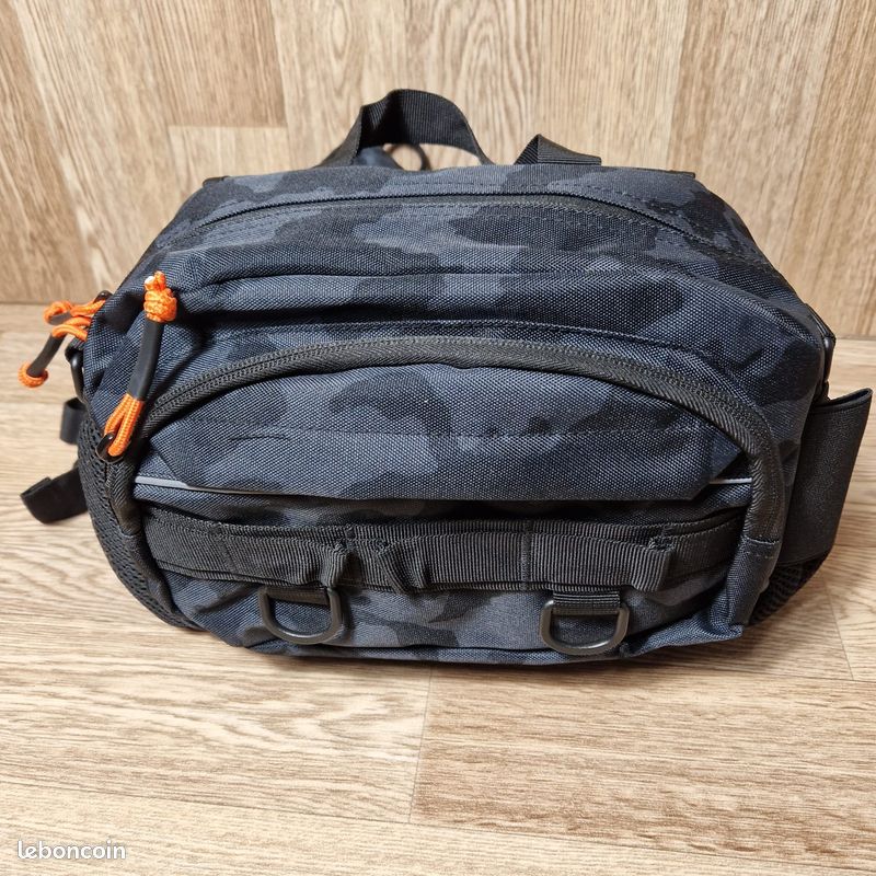 Sac De Poitrine Outdoor Multifonction – Idéal Randonnée, Pêche, Camping – Rangement Mains Libres 20L En Tissu Oxford Robuste