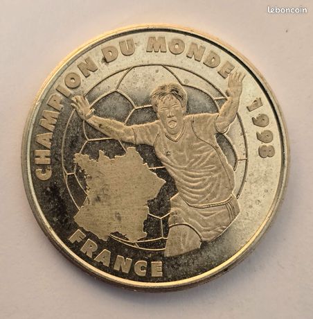Médaille officielle - ance 98 World Cup (England) - ance - Numista