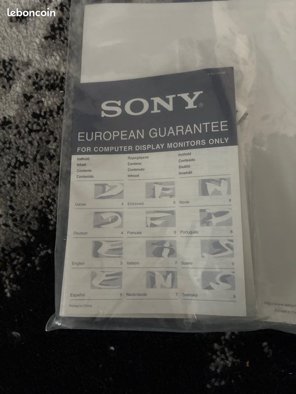 Écran ordinateur SONY (image 6)