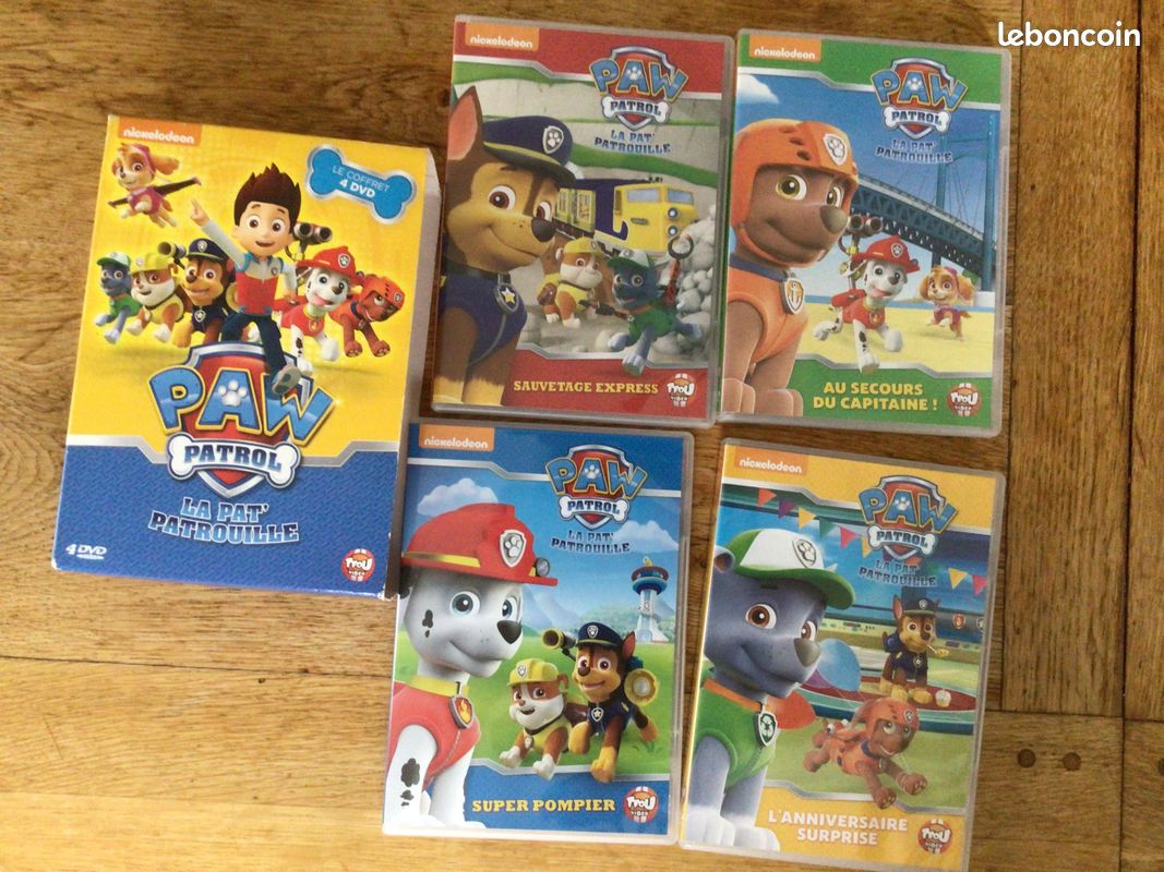 Paw Patrol, La Pat' Patrouille - Le coffret 4 DVD - DVD - Films