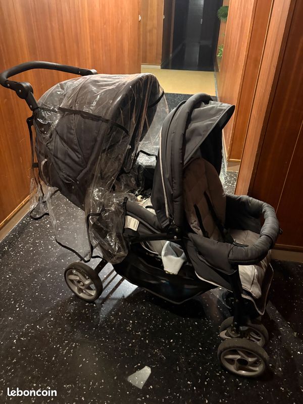 Baby Poussette Double Zoom Occasion Poussette Double Peg Perego