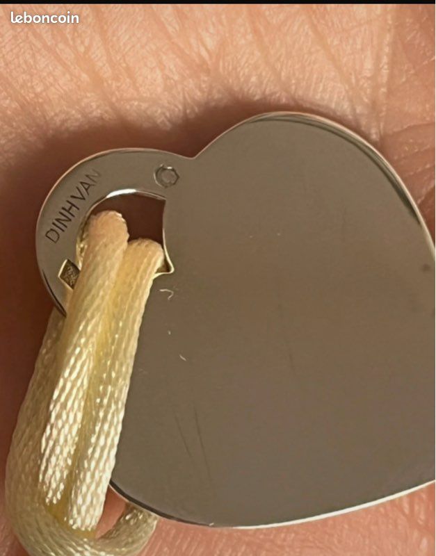 Pendentif Coeur Dinh Van Purchase Dinh Van Double Coeurs R10