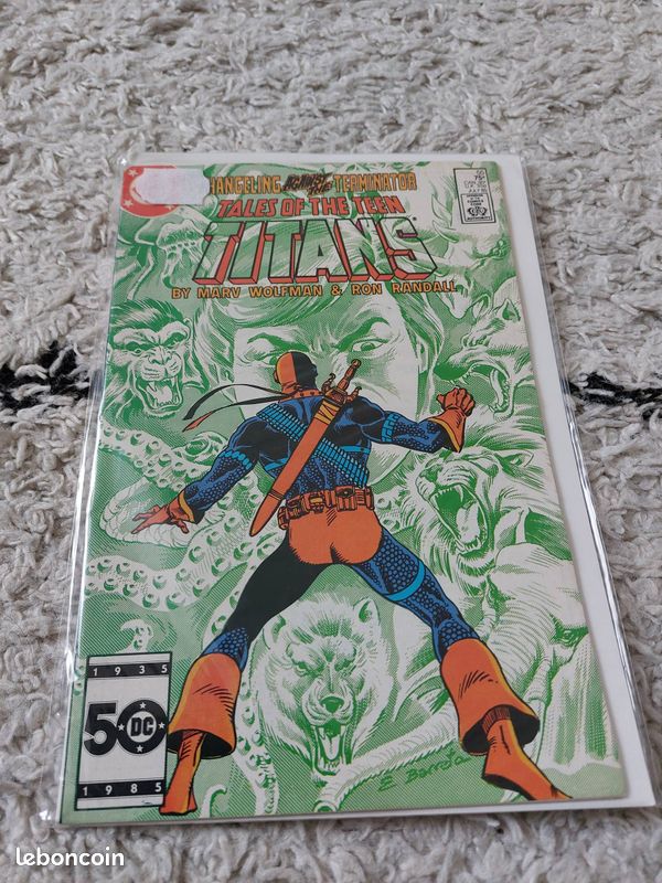 Lot de 6 comics VO DC Tales of the teen titans (image 6)