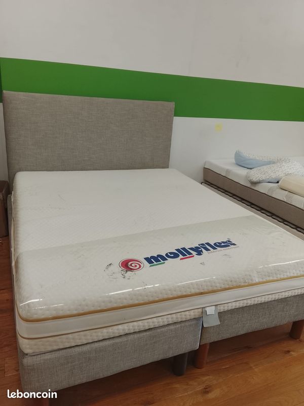 Ensemble lit matelas 160*200 (image 1)