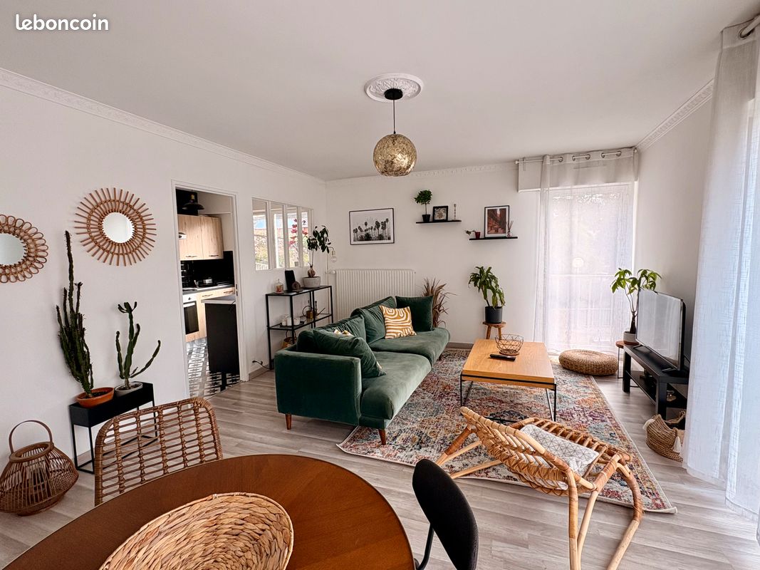 Appartement 3 pièces 62 m² · à Rouen · 62 m² · 1 100 €/mois