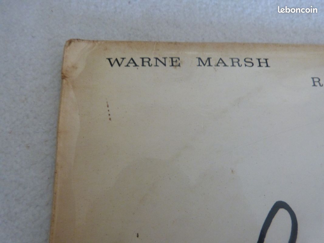 JAZZ Vinyle LP 33T Warne Marsh – Release Record Send Tape - UK 1969 (image 4)